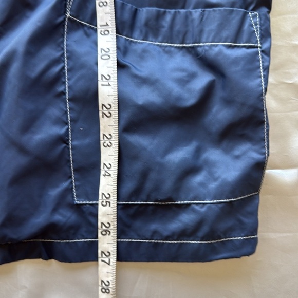 VTG McGregor Union Made 60s Rain Drizzler Jacket Navy White Dagger Collar Sz M - Picture 7 of 9